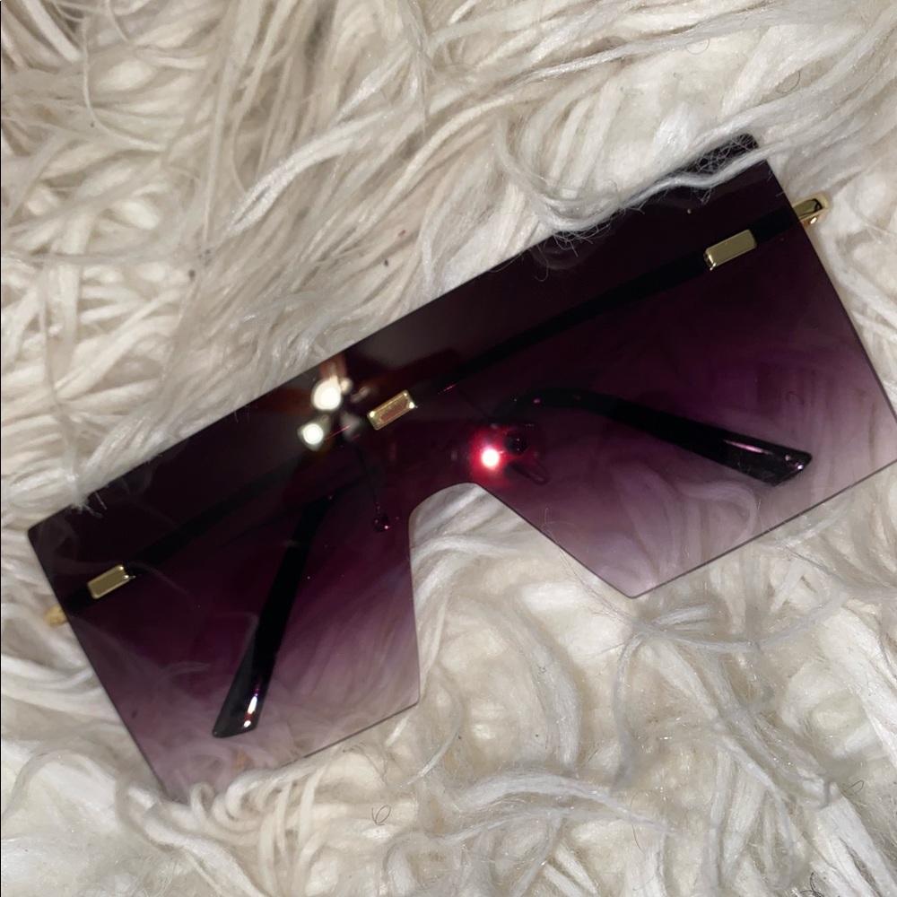 Purple Ombré Sunglasses